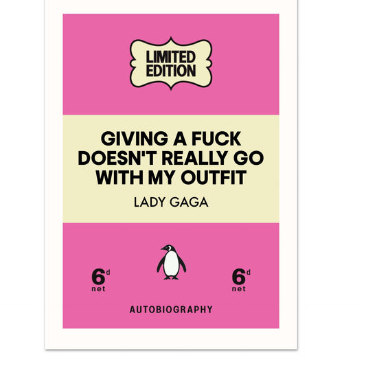 penguin book prints-giving-a-f-doesnt-really-go-with-my-outfit